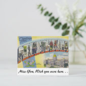 Groeten uit Pennsylvania Briefkaart (Staand voorkant)