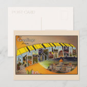Groeten uit Pennsylvania grote letter ansichtkaart Briefkaart (Voorkant / Achterkant)