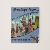 Groeten uit Pennsylvania Legpuzzel (Verticaal)