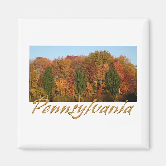 Groeten uit Pennsylvania Magneet (Voorkant)