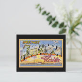 Groeten uit Pensacola Florida Briefkaart (Staand voorkant)