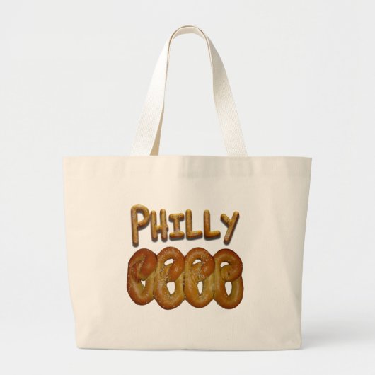 Groeten uit Philly Grote Tote Bag (Voorkant)