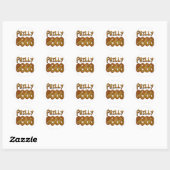Groeten uit Philly Ronde Sticker (Vel)