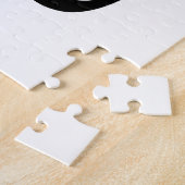 Groeten uit Philydion: Abstract Zwart & Wit Legpuzzel (Zijkant)