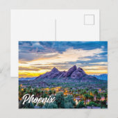 Groeten uit Phoenix, Arizona, Verenigde Staten Briefkaart (Voorkant / Achterkant)