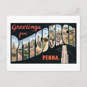 Groeten uit Pittsburgh Briefkaart