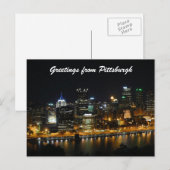 Groeten uit Pittsburgh Briefkaart (Voorkant / Achterkant)
