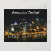 Groeten uit Pittsburgh Briefkaart (Voorkant)