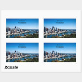 Groeten uit Pittsburgh Rechthoekige Sticker (Vel)