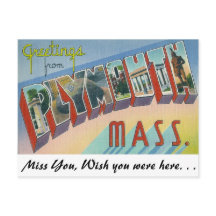 Groeten uit Plymouth, Massachusetts
