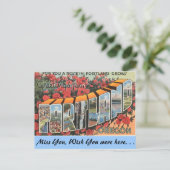 Groeten uit Portland Briefkaart (Staand voorkant)