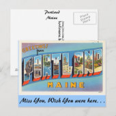 Groeten uit Portland Briefkaart (Voorkant / Achterkant)