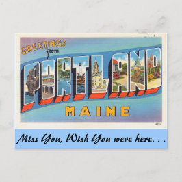 Groeten uit Portland Briefkaart