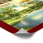 Groeten uit Portland,  Briefkaart Maine Poster (Hoek)