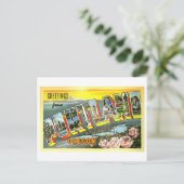 groeten uit Portland, Oregon Briefkaart (Staand voorkant)