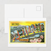  groeten uit Portland, Oregon Briefkaart (Voorkant / Achterkant)