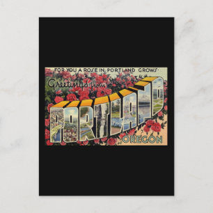 Groeten uit Portland Oregon Briefkaart