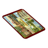 Groeten uit Portland, Vintage Maine Magneet (Rechterzijde)