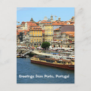 Groeten uit Porto, Portugal Briefkaart