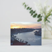 Groeten uit Porto, Portugal Briefkaart (Staand voorkant)