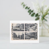 Groeten uit Pottersville NJ 1910  Briefkaart (Staand voorkant)