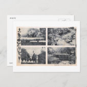 Groeten uit Pottersville NJ 1910  Briefkaart (Voorkant / Achterkant)