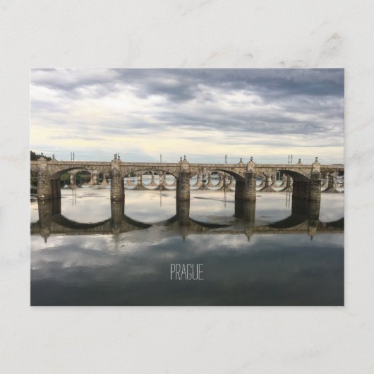 Groeten uit Praag! Briefkaart (Voorkant)