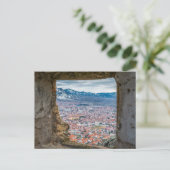 Groeten uit Prilep, Briefkaart Macedonië (Staand voorkant)