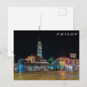 Groeten uit Prilep, Briefkaart Macedonië (Voorkant / Achterkant)