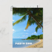 Groeten uit Puerto Rico - BRIEFKAART (Voorkant / Achterkant)