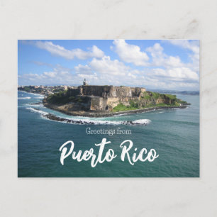 Groeten uit Puerto Rico Briefkaart