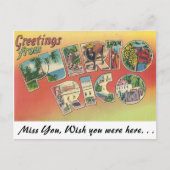 Groeten uit Puerto Rico Briefkaart (Voorkant)