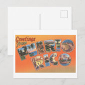  groeten uit Puerto Rico Briefkaart (Voorkant / Achterkant)