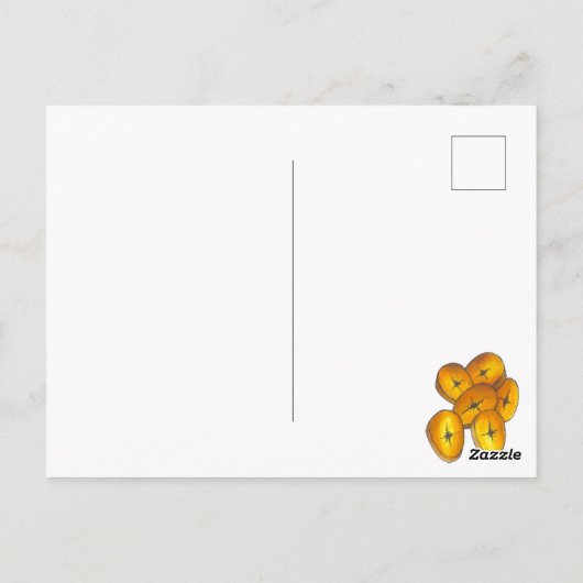 Groeten uit Puerto Rico Fried Plantains Bananas Briefkaart (Achterkant)