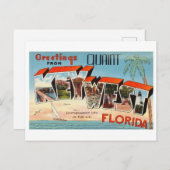  groeten uit Quaint Key West, Florida Briefkaart (Voorkant / Achterkant)