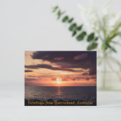 Groeten uit Queensland Australia Briefkaart (Staand voorkant)