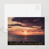 Groeten uit Queensland Australia Briefkaart (Voorkant / Achterkant)