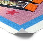  groeten uit Reading Pennsylvania Travel Poster (Hoek)