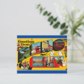 Groeten uit Reno Nevada Travel Briefkaart (Staand voorkant)