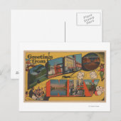 Groeten uit Reno, NevadaReno, NV Briefkaart (Voorkant / Achterkant)