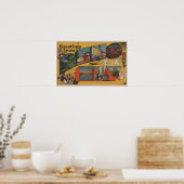 Groeten uit Reno, NevadaReno, NV Poster (Keuken)