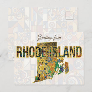 Groeten uit Rhode Island Briefkaart