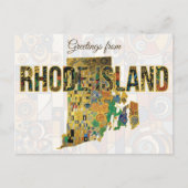 Groeten uit Rhode Island Briefkaart (Voorkant)