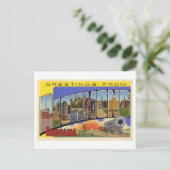  groeten uit Richmond, Indiana Briefkaart (Staand voorkant)