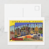 groeten uit Richmond, Indiana Briefkaart (Voorkant / Achterkant)