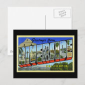 Groeten uit Riverside California Briefkaart (Voorkant / Achterkant)