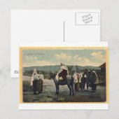 Groeten uit Roemenië, briefkaart gemaild in 1910 (Voorkant / Achterkant)