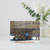 Groeten uit Rome Briefkaart (Staand voorkant)