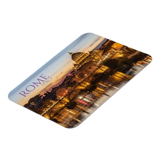 Groeten uit Rome Italië Souvenir Magnet Magneet (Linkerzijde)