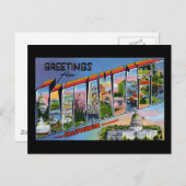 Groeten uit Sacramento Californië Briefkaart (Voorkant / Achterkant)
